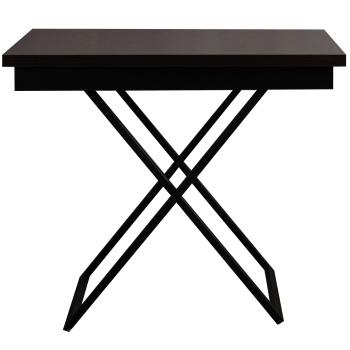 Стол-трансформер Левмар Apollo D23/S53 венге/черные опоры