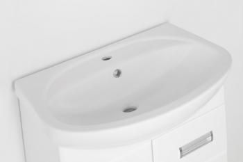 Тумба с раковиной Style Line Ирис 65 (3 ящ.) + Умывальник Стелла 65