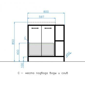 Тумба Style Line