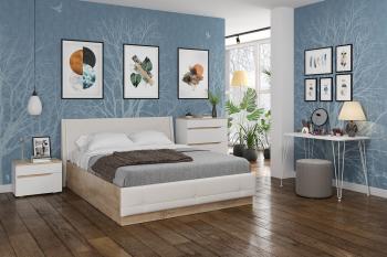 Кровать Муссон Mobi 11.28 + Тумба 16.03