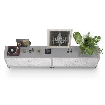 Тумба под ТВ Mobi Муар 13.261.02 + 13.261.02