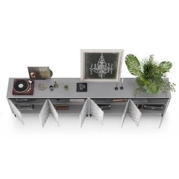 Тумба под ТВ Mobi Муар 13.261.02 + 13.261.02