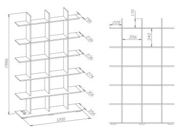 Стеллаж Сокол СТ-6