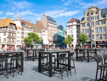 Стул пластиковый барный Siesta Contract Marcel Bar 75