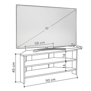Тумба под ТВ LEVE THALES CORNER TV STAND
