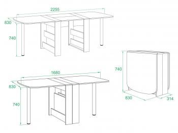 Стол-книжка Сокол СП-11.1