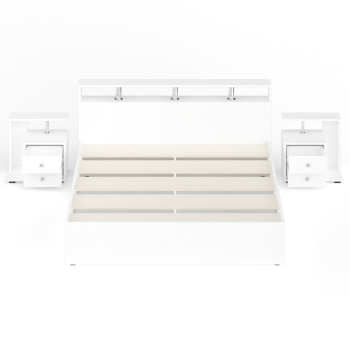 Кровать СВК Камелия 1800 + две тумбы