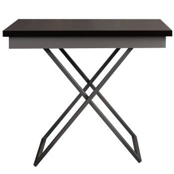 Стол-трансформер Левмар Apollo D23/S59 венге/серебро