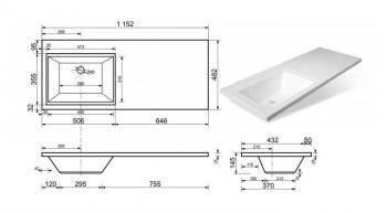 Тумба подвесная Style Line