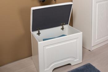 Пуф Mobi Ливерпуль 14.02 + Зеркало 03.242 + Шкаф для одежды + Карниз 1000