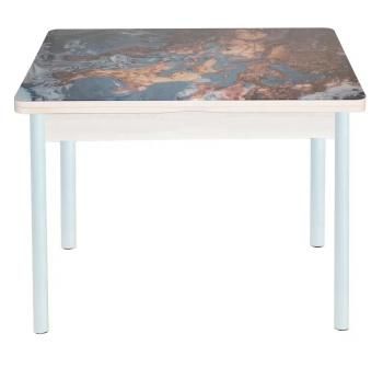 Стол обеденный поворотно раскладной фотопечать Катрин-К Симпл