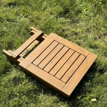 Столик ROYAL FAMILY LUCIO для шезлонга из акации (teaklook)