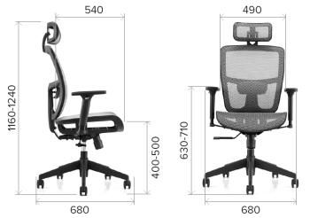 Компьютерное кресло Everprof Dublin