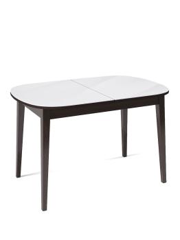 Венге/стекло белое глянец