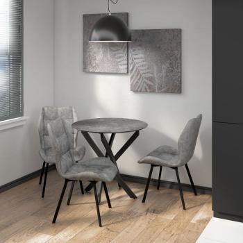 СМ-9/Черный/велюр Графит