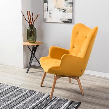 Кресло R-home Хайбэк Натуральный бук