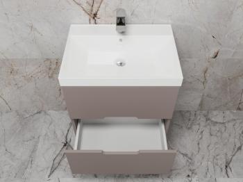 Тумба подвесная Style Line Матис 70 + Умывальник Andrea Classic 700x450x154