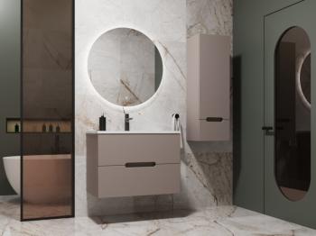 Тумба подвесная Style Line Матис 60 + Умывальник Andrea Classic 600x450x154