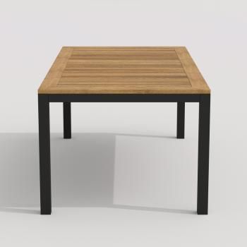 Обеденная группа Ideal Patio TELLA BONTA - стол тик 200/каркас карбон