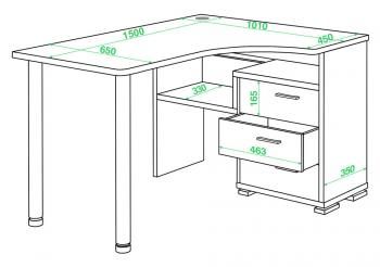 Стол компьютерный Мэрдэс СР-132С-150 Левый