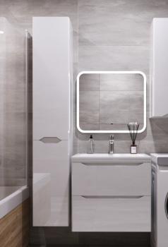 Тумба подвесная Style Line Марелла 60 (2 ящ.) + Умывальник Марелла Люкс 600х400