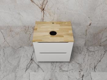 Тумба подвесная Style Line Бали 60 2 ящика со столешницей