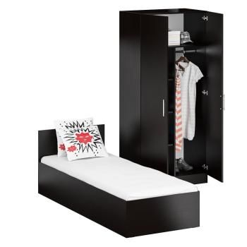 Кровать СВК 0800 + Шкаф 2-х створчатый Стандарт