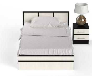 Кровать с ящиками СВК Сакура 1200 + тумба