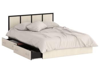 Кровать с ящиками СВК Сакура 1600