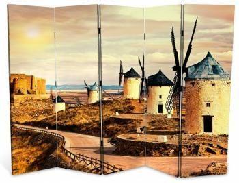 Ширма RB 1409-4 Мельница (4 панели)