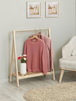 Стойка для одежды Мебелик низкая