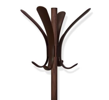 Вешалка Sheffilton SHT-CR19 темный орех/коричневый (Р)