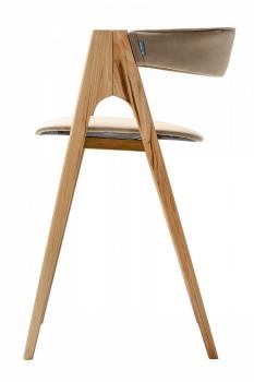 Кресло полубарное R-home Kaede Натуральный бук