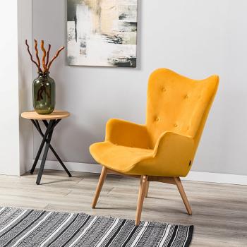 Кресло R-home Хайбэк Натуральный бук