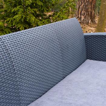 Диван ROYAL FAMILY LANA LUX трехместный с широкими подлокотниками