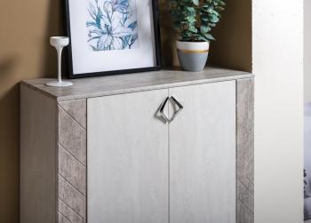 Комод Mobi 13.107 + Зеркало Амели 03.240