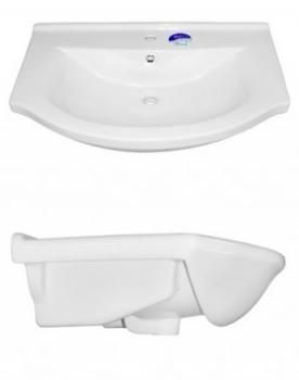 Тумба с раковиной Style Line Венеция 90 (2 ящ.) + Умывальник Эльбрус 90