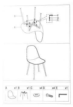Стул Woodville Lilu