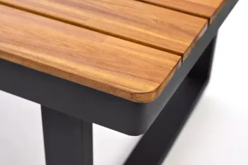 Кофейный стол из алюминия Joygarden TOPA прямоугольный