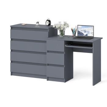 Стол компьютерный СВК Мори МС-6 левый + Комод МК800.4