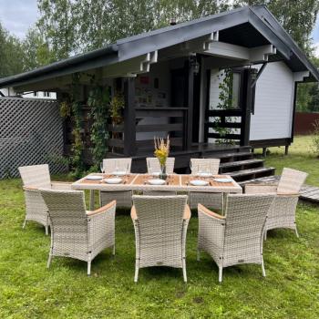 Обеденный комплект ROYAL FAMILY AMELIA на 8 персон