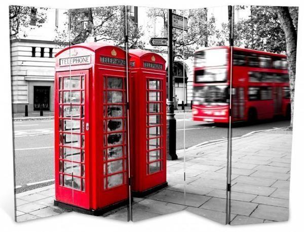 Ширма RB 1608-5 Телефонная будка 5 панелей