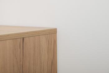 Комод Моби Току 16.230.04 Гикори Рокфорд Натуральный KO86 PW Белый PE шагрень