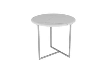 Стол журнальный Альбано Белый мрамор (У)
