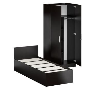 Кровать СВК 0800 + Шкаф 2-х створчатый Стандарт