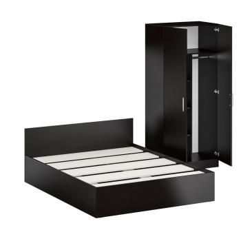 Кровать СВК 1600 + Шкаф 2-х створчатый Стандарт