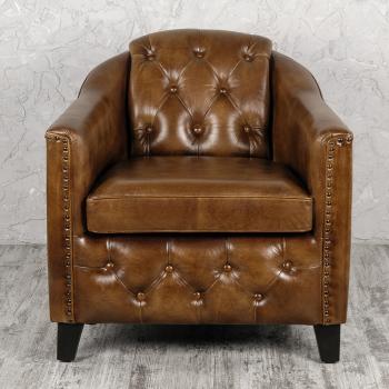 Кресло кожаное Decor of today Форсайт 01244