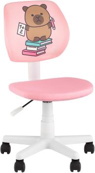 Study розовый, пластик белый