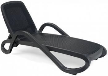 Шезлонг-лежак пластиковый ReeHouse Alfa