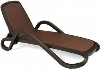 Шезлонг-лежак пластиковый ReeHouse Alfa